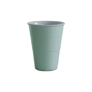 Miami Melamine Single Tone Cup 400ml Duck Egg 9.5x9.5x12cm Blue Serroni