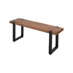 Levede 2x Wooden Dining Bench Chairs 115CM