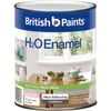 British Paints Extra Bright Semi Gloss H2O Enamel Paint - 1L