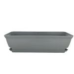 Moda 60cm Grey Roman Self Watering Trough Planter