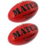2PK   Match AFL Ball Red