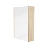 Cibo 600mm Coast Veneer Tonic Mirrored Shaving Cabinet