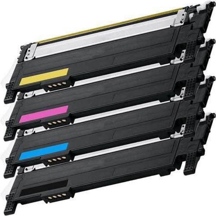 4x Toner Cartridges For Samsung Clt-406s For Clp-360 Clp-365w Clx-3300 Clx-3305fw