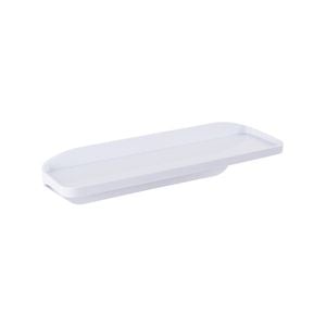 Naleon White Suction Works Self Adhesive Shelf