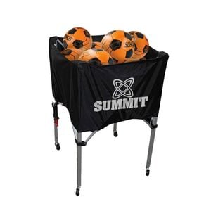 Summit Global Collapsible Ball Carry Cart w/ Wheels - Black