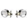 Lockwood Chrome Plate Symmetry Round Passage Cavity Sliding Door Set