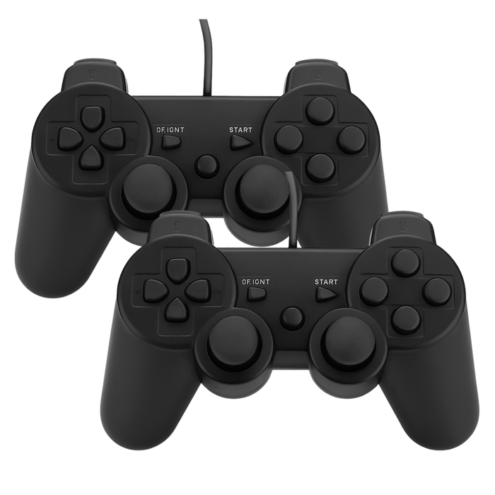 [2 Pack] Wired Controller Compatible with PS2 PlayStation 2 Console