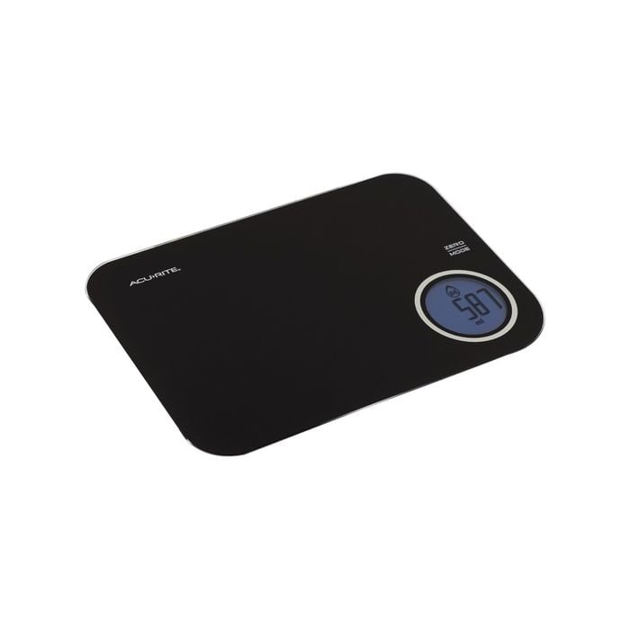 Acurite Stella Digital Kitchen Scale With Backlight - Black
