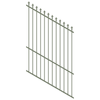 ProtectorAl 0350-1200W x 1800H Pale Eucalypt Spear Top Pool Fence Panel Raked 16-30º