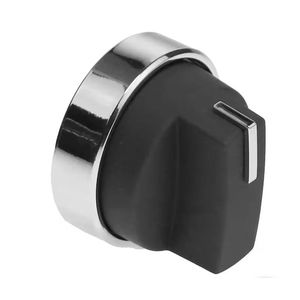 Oven Cooktop Black Control Knob 694976777, suits Smeg