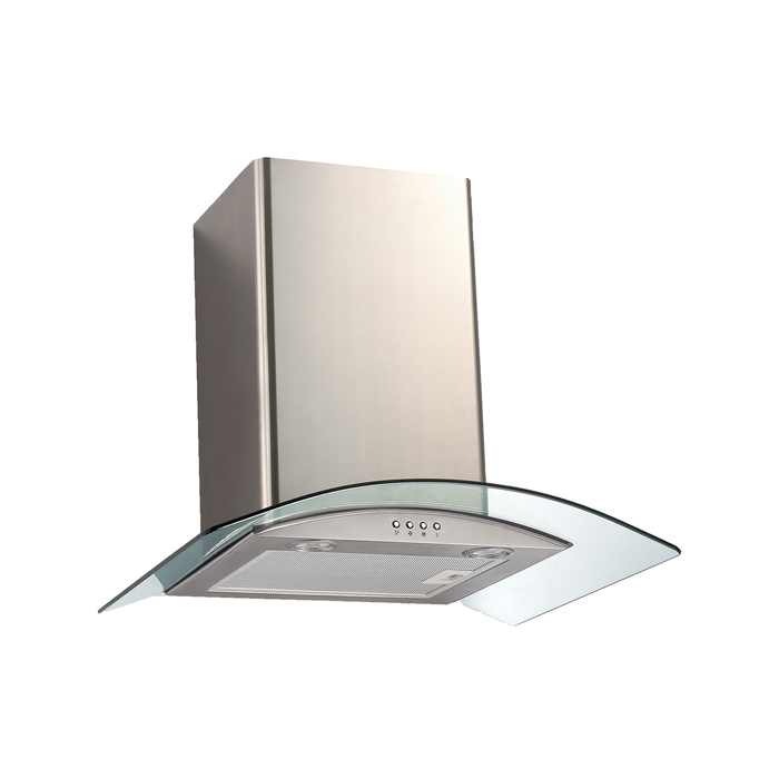 Bellini 60cm Curve Glass Rangehood