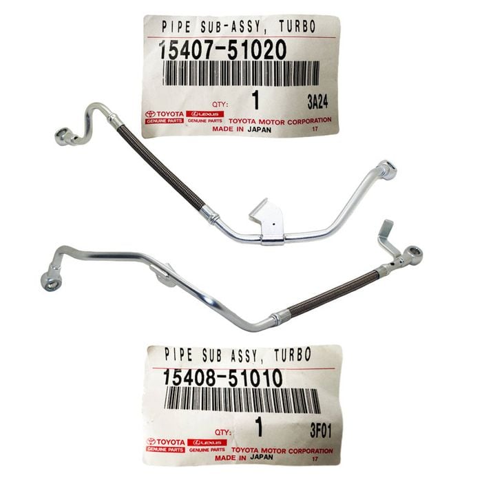 Genuine Turbo Charger Oil Feed Pipe For Toyota Landcruiser 200 Series 1vd-ftv 4.5l