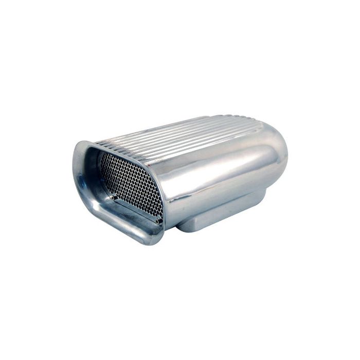 Polished Aluminium Hilborn Scoop To Suit Single Carb