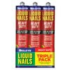 Selleys 350g Heavy Duty Construction Adhesive - 3 Pack