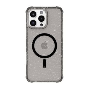 X-One Dropguard Pro Impact Protection Case for iPhone 16 Pro Max - Glitter Black