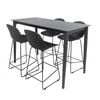 Palma 5pc Bar Setting - Black