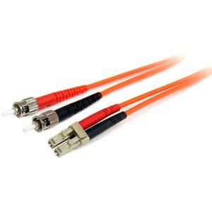 Startech.com 3m Fiber Optic Cable - Multimode Duplex 62.5/125 Lszh Fiber Jumper Cord - Lc/st - Cable For Network Device