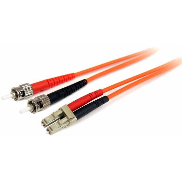 Startech.com 3m Fiber Optic Cable - Multimode Duplex 62.5/125 Lszh Fiber Jumper Cord - Lc/st - Cable For Network Device