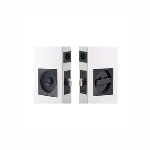 Windsor Matt Black Square Privacy Cavity Suite