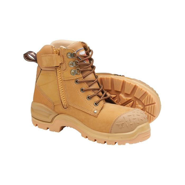 John Bull Size 8 Buck 3.0 Zip Side Safety Boot 4997