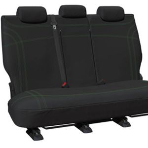 For Subaru Outback (BT)Wagon 2020-On Custom Neoprene Black Green Rear Seat Cover