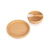 Tiny Dining Children's Bamboo Suction Round Dinner Set