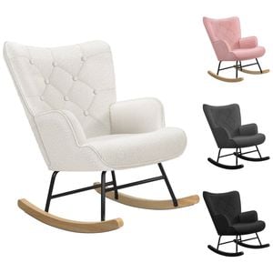 ALFORDSON Armchair Rocking Chair Boucle