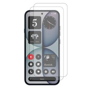 2 Pack Mezon Nothing Phone (4a) Pro Clear Tempered Glass Screen Protectors