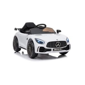 Mercedes Benz Licensed Kids Electric Ride On Car Remote Control by Kahuna - White