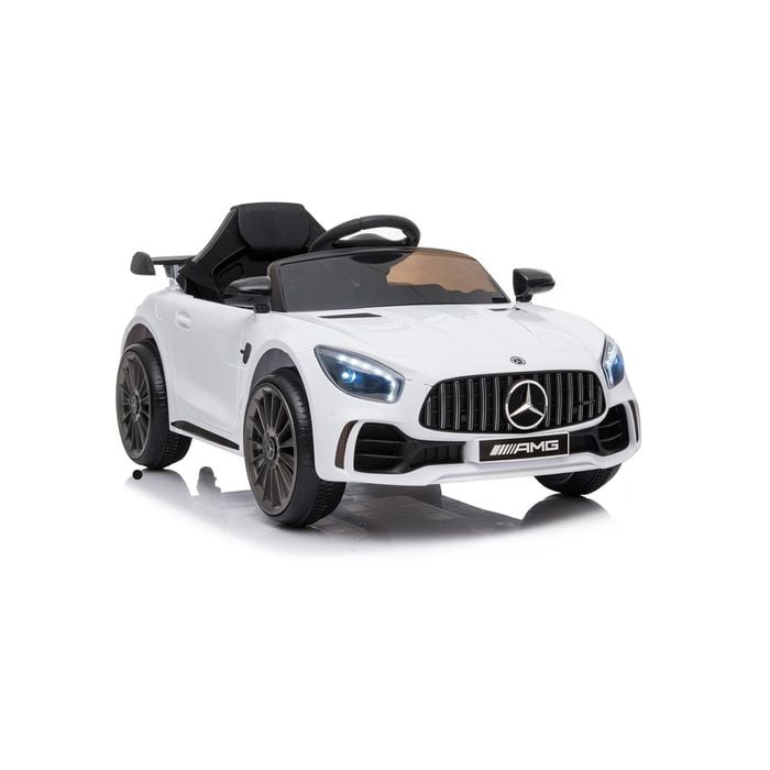 Mercedes Benz Licensed Kids Electric Ride On Car Remote Control by Kahuna - White