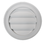 Builders Edge Round Non-Functional Gable Vent 400mm