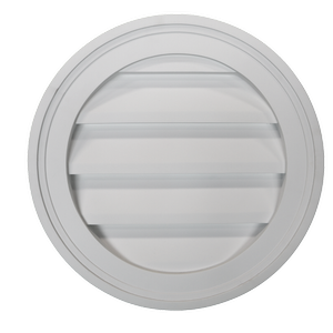 Builders Edge Round Non-Functional Gable Vent 400mm