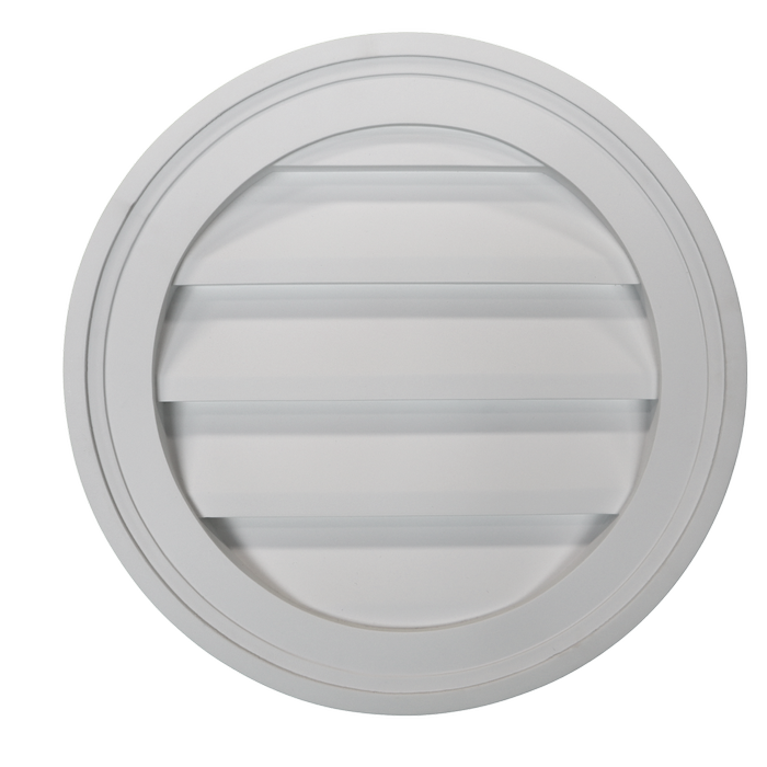 Builders Edge Round Non-Functional Gable Vent 400mm