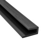 Ekodeck Shiplap Cladding J-Channel Carbon 60 x 27mm 2.7m