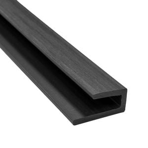 Ekodeck 60 x 27mm 2.7m J-Channel Carbon Shiplap Cladding