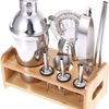 SplendidLiving 13Pcs Cocktail Shaker Set Mixer Strainer Bartender