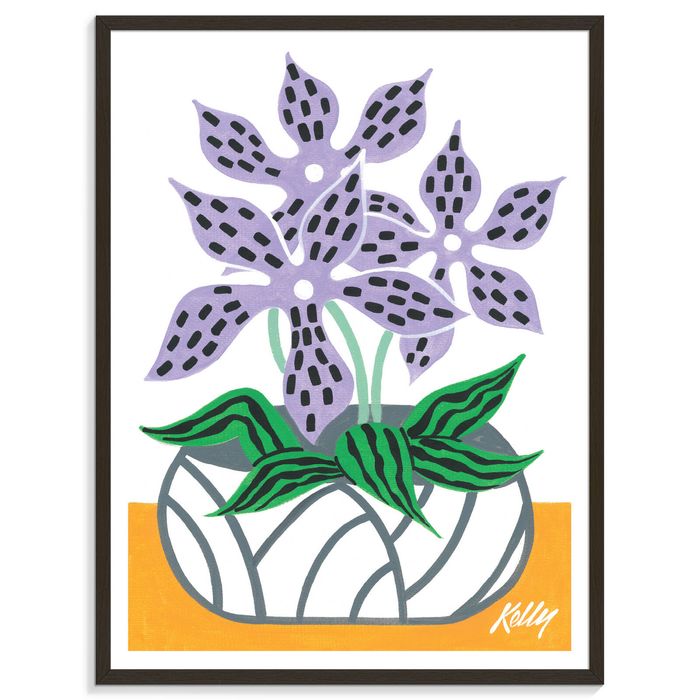 Artist Lane "Rotari" by Kelly - 41x51cm Black Framed Print