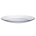 Duralex 6pc Lys Glass Dessert Plates Set - Extra Strong Tempered Dining Tableware - 19cm