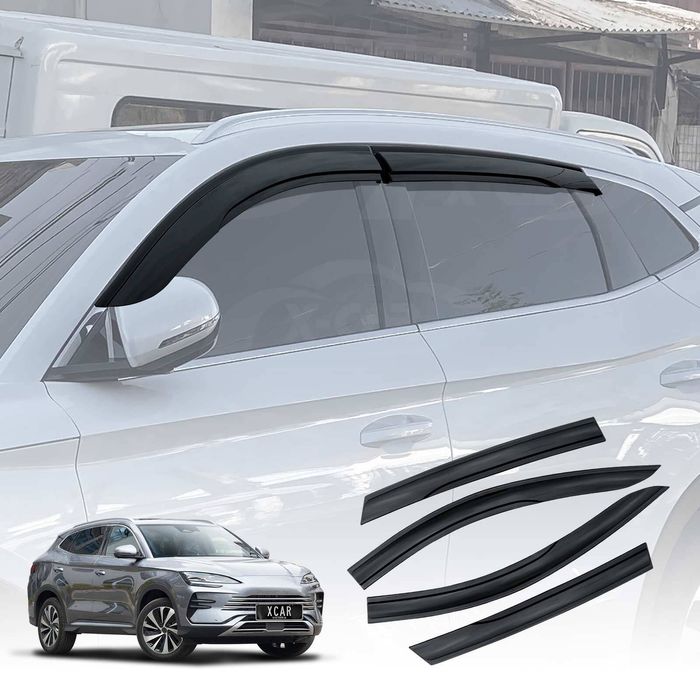 Weathershields For Byd Sealion 6 Sealion6 2024-onwards Car Weather Shields Wind Deflectors Window Sun Visor 4 Pcs