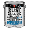 White Knight 4L White Satin Rust Guard Quick Dry Advanced Enamel Paint