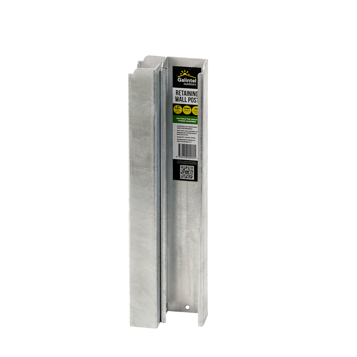 Galintel Outdoors 50 x 450mm Hot-Dip Galvanised 90° Corner Post
