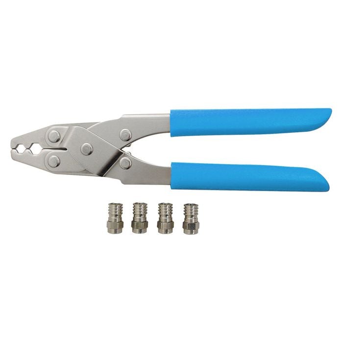 Antsig F Crimping Tool With 4 Connectors