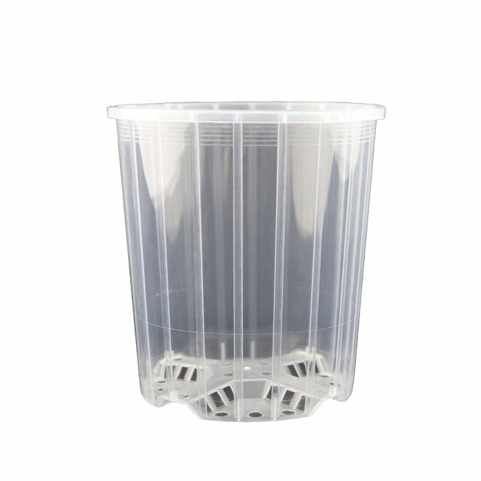 Garden City Plastic Grow Plant Pot - 135mm Clear
