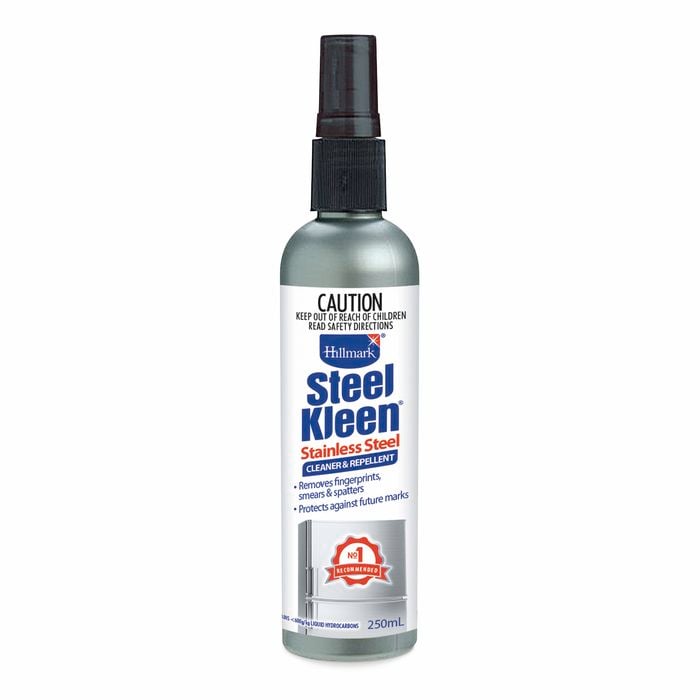 Hillmark Steelkleen 250ml Stainless Steel Cleaner