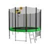 Kahuna Blizzard 14ft Trampoline With Basketball Set - Green