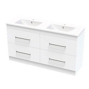 Clearlite Bathrooms 1500mm White Cashmere Valley Floorstanding Vanity