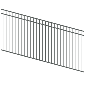 ProtectorAl 1201 - 2400 x 1200mm Monument Raked Up to 15º DTR All Up Pool Fence Panel