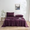 Dreamaker Micro Flannel Sheet Set King Bed Cherry