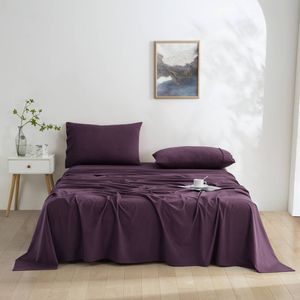 Dreamaker Micro Flannel Sheet Set King Bed Cherry