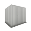 Absco Sheds 2.26 x 1.52 x 1.80m Zincalume Single Door Reverse Skillion Garden Shed